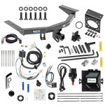 For 2016-2022 Honda Pilot Trailer Hitch kit by: Reese For 2016-2022 Honda Pilot Trailer Hitch Tow PKG w/ 8K Round Bar Weight Distribution Hitch w/ 2-5/16" Ball + Pin/Clip + Tekonsha Prodigy iD Bluetooth Wireless Brake Control + Plug & Play BC Adapter + 7-Way RV Wiring By Reese Towpower