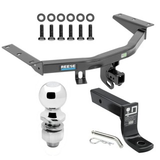 For 2014-2020 Acura MDX Trailer Hitch kit by: Reese For 2014-2020 Acura MDX Trailer Hitch Tow PKG w/ Ball Mount w/ 4" Drop + 2" Ball (Excludes: w/Full Size Spare Tire Models) By Reese Towpower