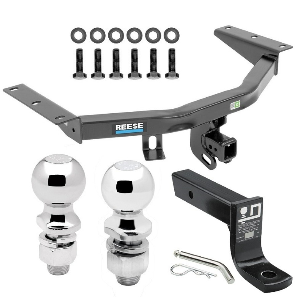 For 2014-2020 Acura MDX Trailer Hitch kit by: Reese For 2014-2020 Acura MDX Trailer Hitch Tow PKG w/ Ball Mount w/ 4" Drop + 2" Ball + 2-5/16" Ball (Excludes: w/Full Size Spare Tire Models) By Reese Towpower