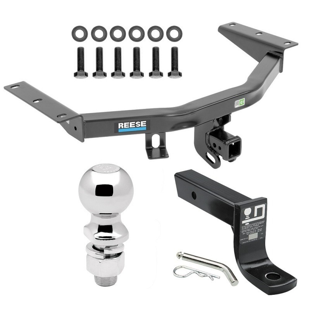 For 2014-2020 Acura MDX Trailer Hitch kit by: Reese For 2014-2020 Acura MDX Trailer Hitch Tow PKG w/ Ball Mount w/ 4" Drop + 2-5/16" Ball (Excludes: w/Full Size Spare Tire Models) By Reese Towpower