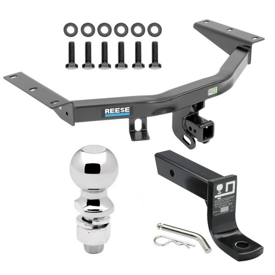 For 2014-2020 Acura MDX Trailer Hitch kit by: Reese For 2014-2020 Acura MDX Trailer Hitch Tow PKG w/ Ball Mount w/ 4" Drop + 2-5/16" Ball (Excludes: w/Full Size Spare Tire Models) By Reese Towpower