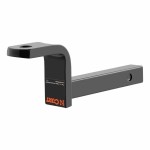 CURT Class 1 Long Shank Ball Mount with 5/8" Chrome Hitch Lock Class 1 Ball Mount with 9-3/8" Shank and 5/8" Hitch Lock – Fits 1-1/4" Receiver