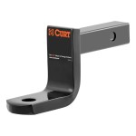 CURT Class 1 Towing Kit with 3 Ball Sizes & Anti-Rattle Hitch Pin Class 1 Ball Mount Kit with Switch Ball Set and Anti-Rattle Pin – Fits 1-1/4" Receiver