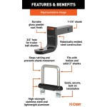 Class 1 Hitch Ball Mount Kit with 3-Ball Switch Set and Rattle Clamp Class 1 Ball Mount with Switch Ball Set and Anti-Rattle Clamp Bundle