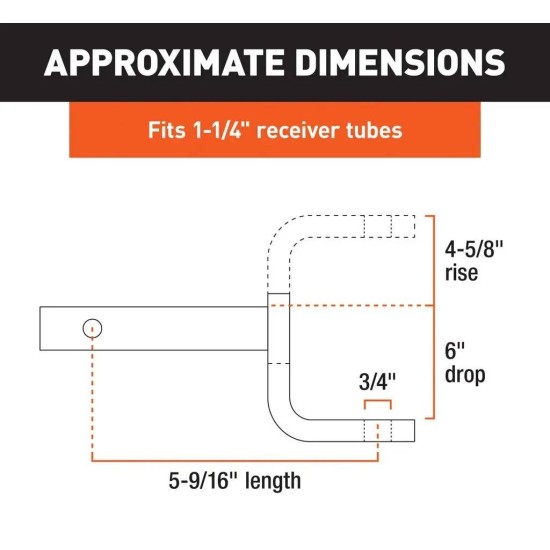 CURT Class 1 Ball Mount Kit with Switch Ball Trailer Balls – Lightweight Towing CURT Class 1 Ball Mount with 6" Drop and Switch Ball Set 1-7/8", 2", 2-5/16"