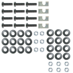 Trailer Tow Hitch Hardware Fastener Kit For 99-22 Ford F250 F350 08-15 Ford 450 Super Duty 2-1/2" Receiver Trailer Tow Hitch Hardware Fastener Kit For 99-22 Ford F250 F350 08-15 Ford 450 Super Duty 2-1/2" Receiver