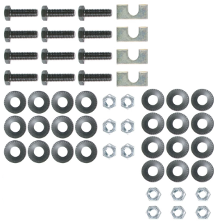 HWKIT3 Draw-Tite Hardware Kit Class 3 Trailer Hitch Trailer Tow Hitch Hardware Fastener Kit For 99-22 Ford F250 F350 08-15 Ford 450 Super Duty 2-1/2" Receiver
