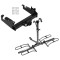 Trailer Tow Hitch For 19-24 Ford F-350 F-450 F-550 Super Duty Cab and Chassis w/ Platform Style 2 Bike Rack