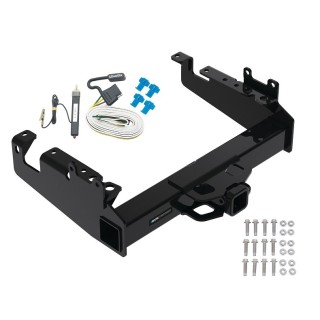 Custom Fit Trailer Hitch Wiring Harness (Requires Splicing) Installation Hardware Installation Instructions 45720 20252 Reese Trailer Tow Hitch 19-22 F-350 F-450 F-550 Super Duty Cab and Chassis Class V Wiring Harness Kit 19 20 21 22 2019 2020 2021 2022 Reese Trailer Tow Hitch For 19-24 Ford F-350 F-450 F-550 Super Duty Cab and Chassis Class V w/ Wiring Harness Kit