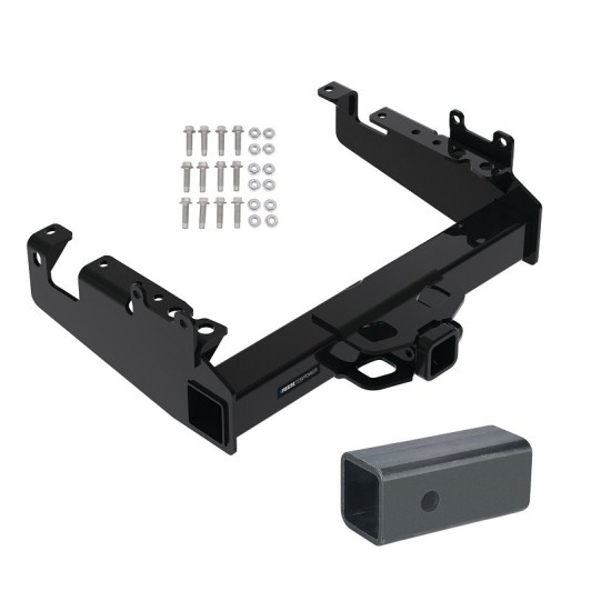 Custom Fit Trailer Hitch 2-1/2" to 2" Reducer Bushing Installation Hardware Installation Instructions 45720 58102 Reese Trailer Tow Hitch 19-22 F-350 F-450 F-550 Super Duty Cab and Chassis Class V 2-1/2" to 2" Receiver Opening Reducer Reese Trailer Tow Hitch For 19-24 Ford F-350 F-450 F-550 Super Duty Cab and Chassis Class V w/ 2-1/2" to 2" Receiver Opening Reducer
