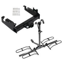 Reese Trailer Tow Hitch For 19-24 Ford F-350 F-450 F-550 Super Duty Cab and Chassis w/ Platform Style 2 Bike Rack