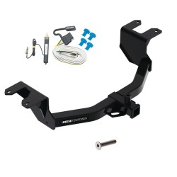 Trailer Hitch w/ Wiring For 19-24 Chevrolet Silverado 1500 GMC Sierra 1500 Class 4 2" Tow Receiver Reese Tekonsha