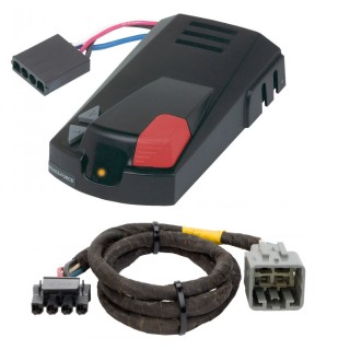 Hopkins Brake-Force Trailer Brake Control for 05-07 Ford F-250 F-350 F-450 F-550 w/ Plug Play Wiring Adapter Time Based Eletric Trailer Brakes Module Box Controller Hopkins Brake-Force Trailer Brake Control for 05-07 Ford F-250 F-350 F-450 F-550 w/ Plug Play Wiring Adapter Time Based Eletric Trailer Brakes Module Box Controller