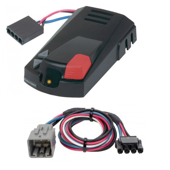 Hopkins Brake-Force Trailer Brake Control for 10 Dodge RAM 1500 2500 3500 w/ Plug Play Wiring Adapter Eletric Brakes Time Based Module Box Controller Hopkins Brake-Force Trailer Brake Control for 10 Dodge RAM 1500 2500 3500 w/ Plug Play Wiring Adapter Eletric Brakes Time Based Module Box Controller