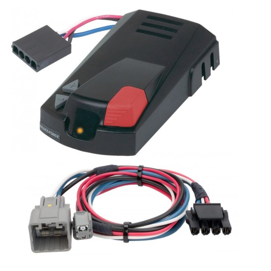 Hopkins Brake-Force Trailer Brake Control for 13-14 RAM 1500 2500 3500 w/ Plug Play Wiring Adapter Eletric Time Based Module Box Controller Hopkins Brake-Force Trailer Brake Control for 13-14 RAM 1500 2500 3500 w/ Plug Play Wiring Adapter Eletric Time Based Module Box Controller