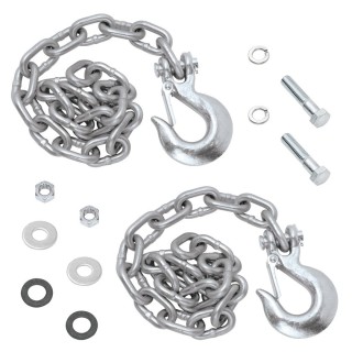 Reese Goose Box 20K Gen 3 with Safety Chains and GM Pop-In Gooseneck Ball for Lippert and Fabex