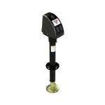 Bulldog 3.5K A-Frame Electric Jack w/ 5K Collar-Lok Coupler Bulldog 3.5K A-Frame electric trailer jack with 14-inch lift and 5K Collar-Lok coupler