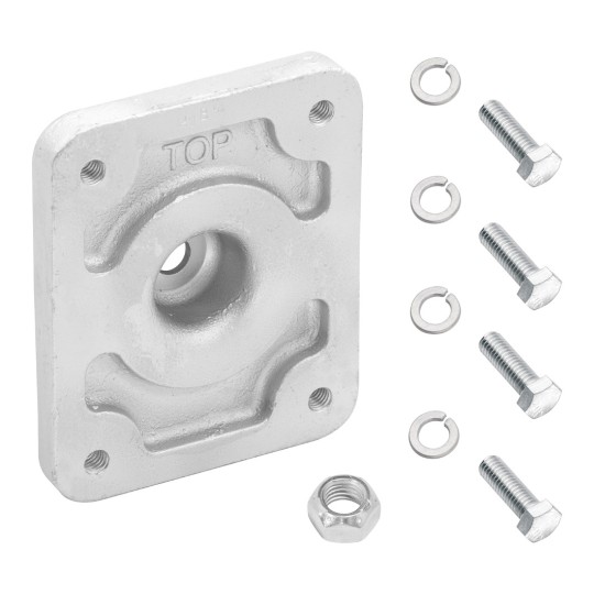 Fulton F2 Boat Trailer Jack 1600 lbs Side Wind Bolt-On Hardware Side Mount + XP-F2 Conversion Adapter Lifetime Warranty + Hardware Bolt-On Side Mount Fulton F2 Boat Trailer Jack 1600 lbs Side Wind Bolt-On Hardware Side Mount + XP-F2 Conversion Adapter Lifetime Warranty + Hardware Bolt-On Side Mount