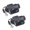 Fulton XLT 10K Electric Marine Trailer Winch Set with Strap and Remote