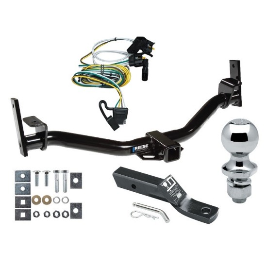 Custom Fit Trailer Hitch Wiring Harness (Plug & Play) 2" Drop Ball-Mount w/ Pin/Clip 1-7/8" Chrome Ball Installation Hardware Installation Instructions 51141 118344 23 63816 Reese Trailer Tow Hitch 02-03 Explorer Trac Complete Package Wirin Reese Trailer Tow Hitch For 02-03 Ford Explorer Trac Complete Package w/ Wiring and 1-7/8" Ball