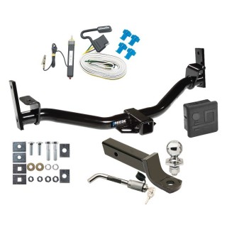 Custom Fit Trailer Hitch Wiring Harness (Requires Splicing) 2" Drop Ball-Mount w/ Locking Pin/Clip 2" Chrome Ball Rubber Hitch Plug Cover Installation Hardware Installation Instructions 51141 20252 7005111 7010 Reese Trailer Tow Hitch 01 04-05 E Reese Trailer Tow Hitch For 01 04-05 Ford Explorer Trac Deluxe Package Wiring 2" Ball Mount and Lock