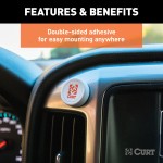 CURT Echo Manual Override Button - Controller for Bluetooth Brake Controllers #51189 CURT Echo Manual Override Button - Controller for Bluetooth Brake Controllers #51189
