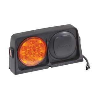 Wesbar LED AG Light Kit Dual Left & Right 3-Wire Plugs Rear Red/Amber Front Amber/Blank