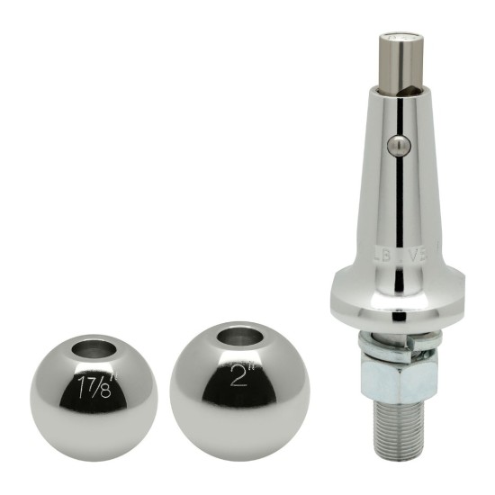 Trailer Tow Hitch For 12-17 Toyota Camry Except Hybrid Ultimate Package w/ Wiring Draw Bar Kit Interchange 2" 1-7/8" Ball Lock and Cover