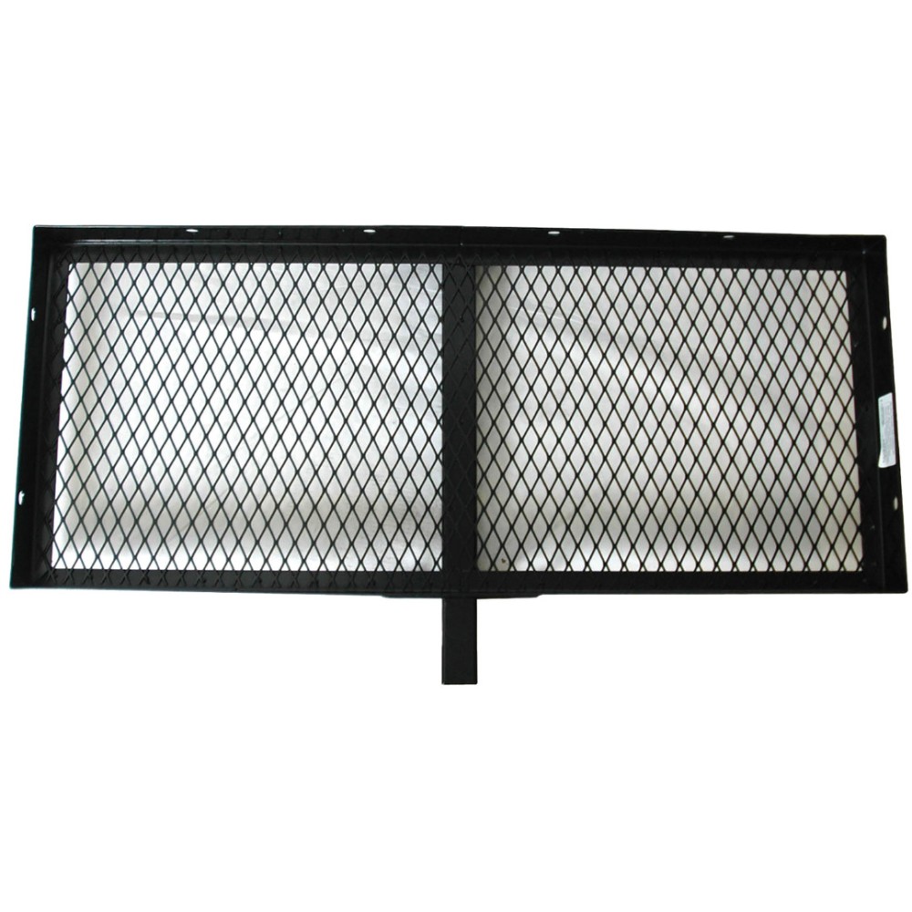Reese 20 x 48 Hitch Basket Cargo Carrier Combo Reese 20x48 Hitch Cargo Carrier Basket with Bungee Net and Dog Bone Lock