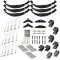 Lippert Triple Axle Suspension Kit, 1.75" Tube, 3,500 lb Leaf Springs (24-7/8"), Long Equalizer, Hangers & Hardware