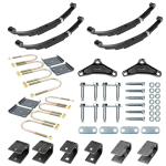 Lippert Tandem Axle Suspension Kit 3,500 lb, 3" Tube, 25-1/4" 3,000 lb Leaf Springs, Standard Equalizer