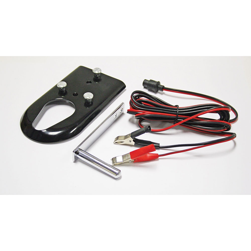 Reese 8-Pack 2000 lb Powered Utility Electric Winch with 29 ft Steel Cable