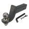 For 2022-2024 Hyundai Santa Cruz Trailer Hitch Tow PKG w/ 4-Flat Wiring + Interlock Tactical Starter Kit w/ 3-1/4" Drop & 2" Ball + Tactical Dogbone Lock + Wiring Bracket By Draw-Tite
