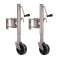 Reese 2-Pack 1,000 lb Snap Ring Swivel Trailer Jacks with 6 Inch Wheels