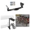 Custom Fit Trailer Hitch 4 Bike Carrier Installation Hardware Installation Instructions 75139 63124 Draw-Tite Trailer Hitch 4 Bike Rack 99-04 Jeep Grand Cherokee Approved Recreational Offroad Use Carrier Adult Woman or Child Bicycles Foldable 99 00 01 02 Trailer Hitch w/ 4 Bike Rack For 99-04 Jeep Grand Cherokee Approved for Recreational & Offroad Use Carrier for Adult Woman or Child Bicycles Foldable