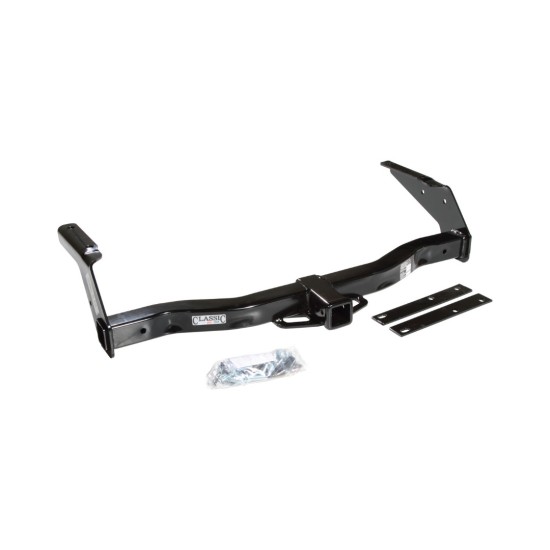 Custom Fit Trailer Hitch Wiring Harness (Plug & Play) 2" Drop Ball-Mount w/ Pin/Clip 2" Chrome Ball Security Lock Pin Rubber Hitch Plug Cover Installation Hardware Installation Instructions 75140 118328 23 63845 580407 7010 Draw-Tite Traile Trailer Tow Hitch For 93-98 Dodge Van B150 B1500 B250 B2500 B350 B3500 Deluxe Package Wiring 2" Ball and Lock