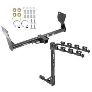 Custom Fit Trailer Hitch 4 Bike Carrier Installation Hardware Installation Instructions 75214 1393100G Draw-Tite Trailer Tow Hitch 4 Bike Rack 15-23 Edge SE SEL Titanium tilt away adult or child arms fold down carrier 15 16 17 18 19 20 21 22 23 2015 2016 Trailer Tow Hitch w/ 4 Bike Rack For 15-24 Ford Edge SE SEL Titanium tilt away adult or child arms fold down carrier
