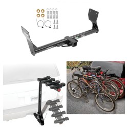 Trailer Hitch w/ 4 Bike Rack For 15-24 Ford Edge SE SEL Titanium Approved for Recreational & Offroad Use Carrier for Adult Woman or Child Bicycles Foldable Trailer Hitch w/ 4 Bike Rack For 15-24 Ford Edge SE SEL Titanium Approved for Recreational & Offroad Use Carrier for Adult Woman or Child Bicycles Foldable