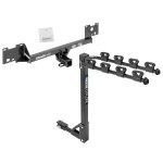 Custom Fit Trailer Hitch 4 Bike Carrier Installation Hardware Installation Instructions 75219 1393100G Draw-Tite Trailer Tow Hitch 4 Bike Rack 15-23 RAM ProMaster City tilt away adult or child arms fold down carrier 15 16 17 18 19 20 21 22 23 2015 2016 2 Trailer Tow Hitch w/ 4 Bike Rack For 15-23 RAM ProMaster City tilt away adult or child arms fold down carrier
