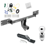 Custom Fit Trailer Hitch Wiring Harness (Requires Splicing) 2" Drop Ball-Mount w/ Pin/Clip 2" Chrome Ball Installation Hardware Installation Instructions 75223 119148 23 63845 Draw-Tite Trailer Tow Hitch 15-22 Mercedes-Benz GLA250 Complete Pack Trailer Tow Hitch For 15-24 Mercedes-Benz GLA250 Complete Package w/ Wiring and 2" Ball