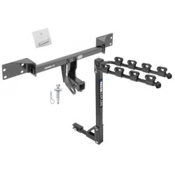 Trailer Tow Hitch w/ 4 Bike Rack For 15-24 Mercedes-Benz GLA250 Infiniti QX30 tilt away adult or child arms fold down carrier Trailer Tow Hitch w/ 4 Bike Rack For 15-24 Mercedes-Benz GLA250 Infiniti QX30 tilt away adult or child arms fold down carrier