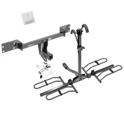 Trailer Tow Hitch For 15-24 Mercedes-Benz GLA250 17-19 Infiniti QX30 Platform Style 2 Bike Rack w/ Anti Rattle Hitch Lock Trailer Tow Hitch For 15-24 Mercedes-Benz GLA250 17-19 Infiniti QX30 Platform Style 2 Bike Rack w/ Anti Rattle Hitch Lock