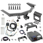For 2016-2022 Honda Pilot Trailer Hitch Tow PKG w/ Tekonsha Primus IQ Brake Control + Plug & Play BC Adapter + 7-Way RV Wiring By Draw-Tite