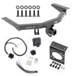 For 2014-2020 Acura MDX Trailer Hitch kit by: Draw-Tite For 2014-2020 Acura MDX Trailer Hitch Tow PKG w/ 7-Way RV Wiring (Excludes: w/Full Size Spare Tire Models) By Draw-Tite