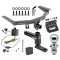 For 2014-2020 Acura MDX Trailer Hitch kit by: Draw-Tite For 2014-2020 Acura MDX Trailer Hitch Tow PKG w/ 4-Flat Wiring + Adjustable Drop Rise Ball Mount + Pin/Clip + 1-7/8" Ball + Wiring Bracket + Hitch Cover (Excludes: w/Full Size Spare Tire Models) By Draw-Tite