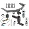 For 2014-2020 Acura MDX Trailer Hitch kit by: Draw-Tite For 2014-2020 Acura MDX Trailer Hitch Tow PKG w/ 4-Flat Wiring + Adjustable Drop Rise Ball Mount + Pin/Clip + 2" Ball + 1-7/8" Ball (Excludes: w/Full Size Spare Tire Models) By Draw-Tite