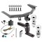 For 2014-2020 Acura MDX Trailer Hitch kit by: Draw-Tite For 2014-2020 Acura MDX Trailer Hitch Tow PKG w/ 4-Flat Wiring + Adjustable Drop Rise Ball Mount + Pin/Clip + 2" Ball + 2-5/16" Ball (Excludes: w/Full Size Spare Tire Models) By Draw-Tite
