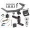 For 2014-2020 Acura MDX Trailer Hitch kit by: Draw-Tite For 2014-2020 Acura MDX Trailer Hitch Tow PKG w/ 4-Flat Wiring + Adjustable Drop Rise Ball Mount + Pin/Clip + 2-5/16" Ball + Wiring Bracket + Hitch Cover (Excludes: w/Full Size Spare Tire Models) By Draw-Tite