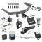 For 2014-2020 Acura MDX Trailer Hitch kit by: Draw-Tite For 2014-2020 Acura MDX Trailer Hitch Tow PKG w/ 4-Flat Wiring + Starter Kit Ball Mount w/ 2" Drop & 2" Ball + Wiring Bracket + Hitch Cover + Dual Hitch & Coupler Locks + Wiring Tester + Ball Lube + Electric Grease + Ball Wrench + Anti R