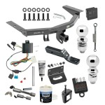 For 2014-2020 Acura MDX Trailer Hitch kit by: Draw-Tite For 2014-2020 Acura MDX Trailer Hitch Tow PKG w/ 4-Flat Wiring + Ball Mount w/ 2" Drop + 2" Ball + 2-5/16" Ball + Wiring Bracket + Hitch Cover + Dual Hitch & Coupler Locks + Wiring Tester + Ball Lube + Electric Grease + Ball Wrench + An